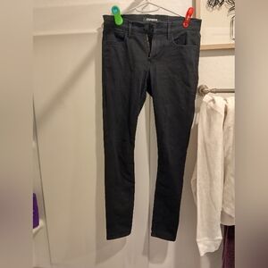 Women's Express black skinny jeans size 4R